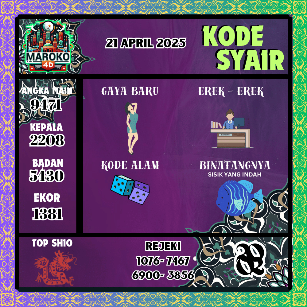 Kode Syair Maroko Pools - Juni Pools