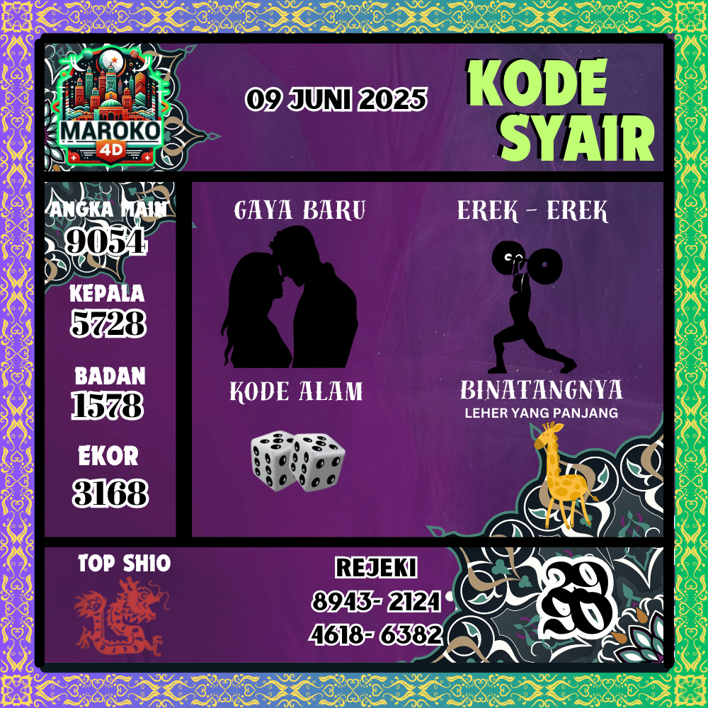 Kode Syair Maroko Pools - Juni Pools