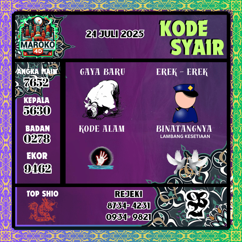 Kode Syair Maroko Pools - Juli Pools