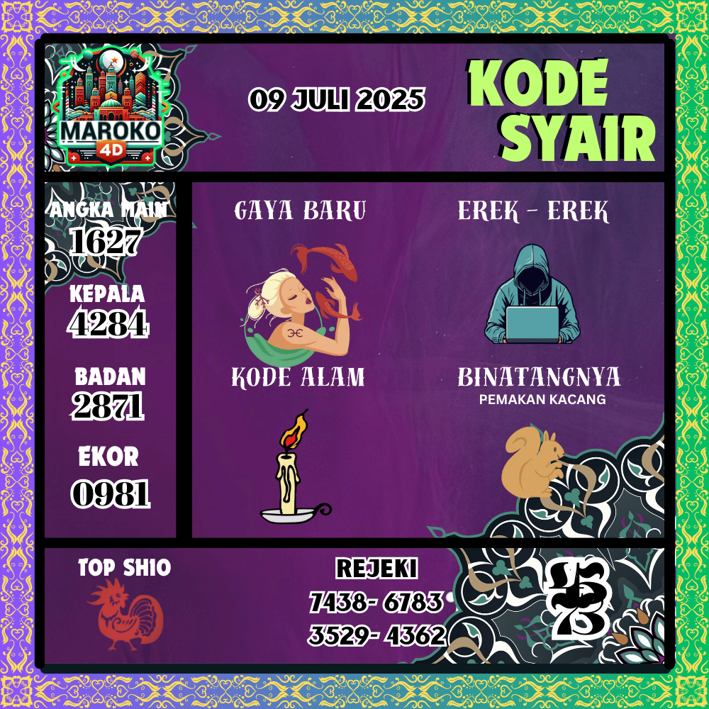 Kode Syair Maroko Pools - Juli Pools